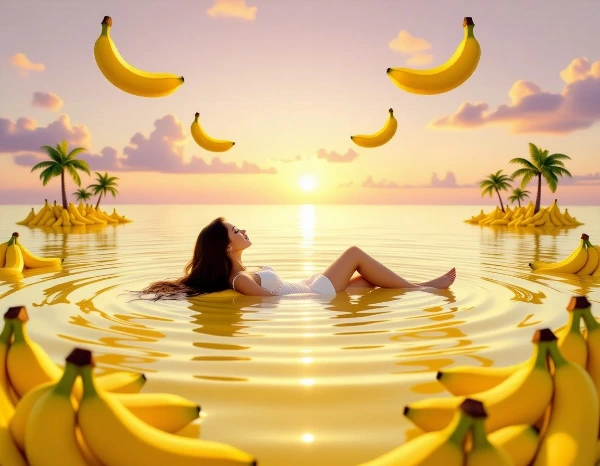 【バナナ・オーシャン】 黄色い海の人魚姫 - [Banana Ocean] Mermaid Princess of the Yellow Sea