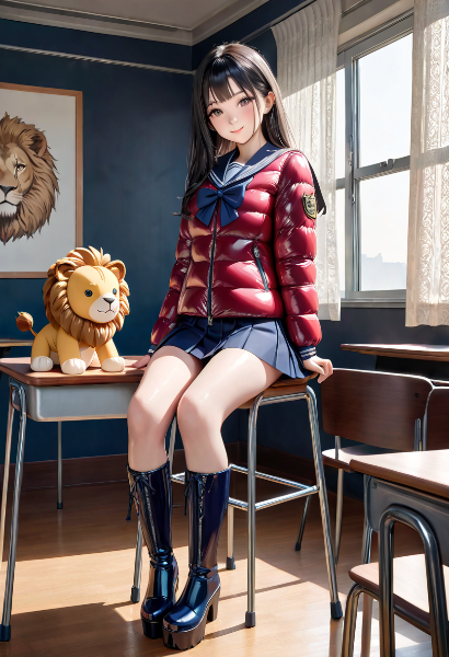 ライオンのぬいぐるみ