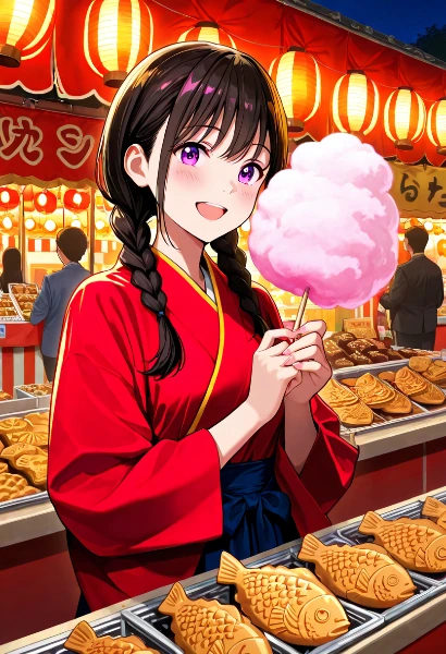 「見てください！食べられる雲ですよ！！」