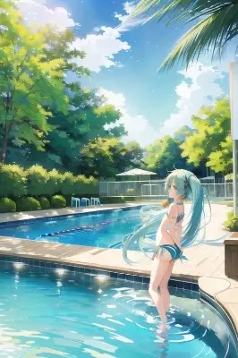 初音ミクの水着