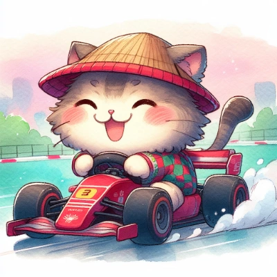 ねこのレーシング