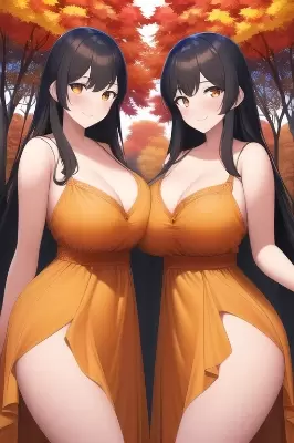秋の双子