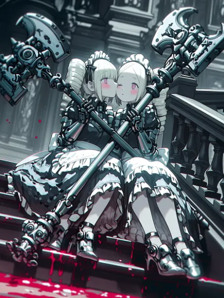 「おきゃくさま(瀕死)が見てるってば///」