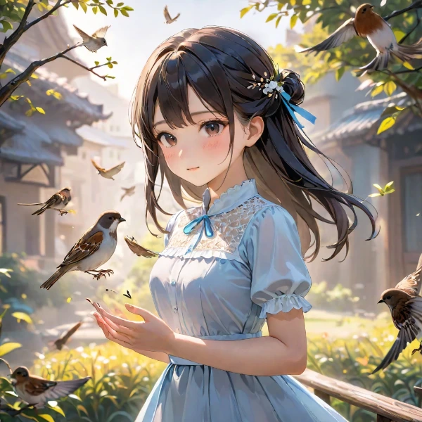 小鳥たちのささやきに耳を傾けて