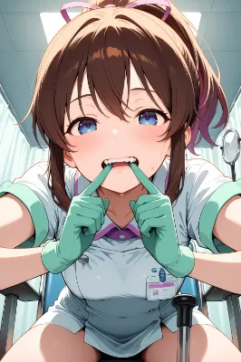 ブラッシング指導でラッキースケベ💕