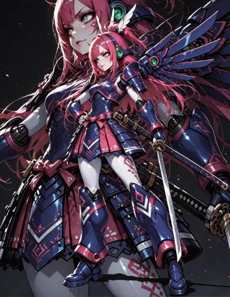 samurai mecha musume