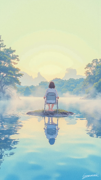 世界でいちばん静かな朝／スマホ壁紙アーカイブ