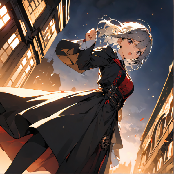 悪の天才少女が野心を抱き世界征服を夢見たが