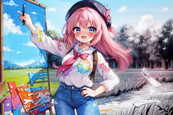 世界に色を付けるお仕事