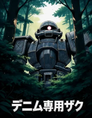 【パロディ・版権】デニム専用ザク