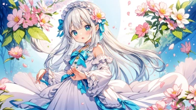 花と少女の物語