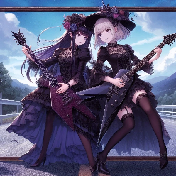 ゴスロリ系デュオ