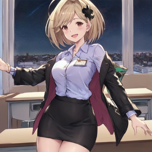 お仕事完了してハイテンションのジータちゃん