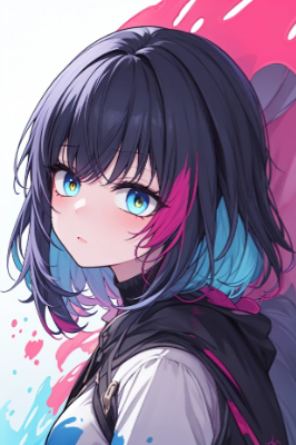 カラフル美少女