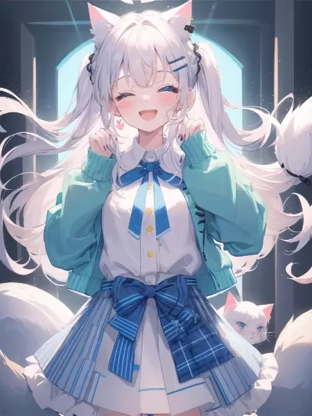 「にゃんにゃん♪」