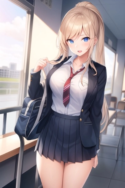 よっ！一緒に帰ろ！