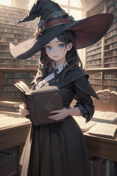 魔女と図書館