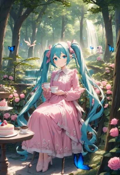 エルフの貴族のコーヒータイム4