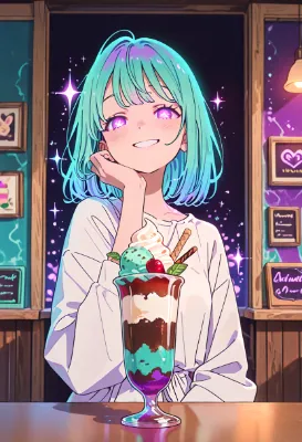 甘い魔法のパフェタイム