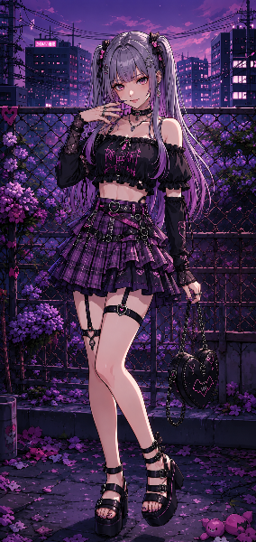 ゴシックコーデ（しおんちゃん）