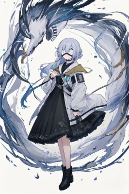 目隠れ少女