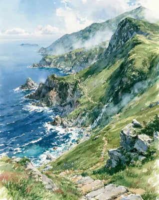 山の道は海へ続く