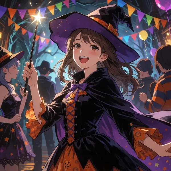 今夜はハロウィンパーティー