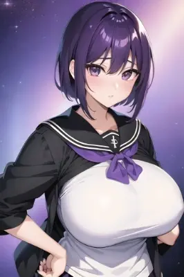 さっきからそこばかりジロジロ見て♡