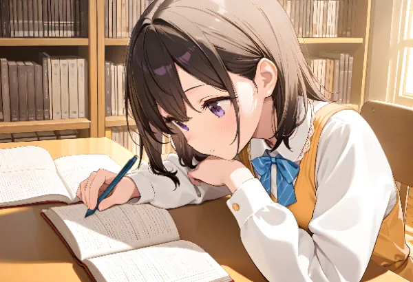 図書館の静かな夢想