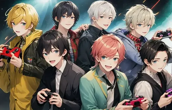 みんなでゲームやろうぜ！！（実況者風）３枚