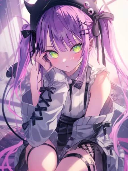 ジーッと意味深に見つめてくる、常●トワさま