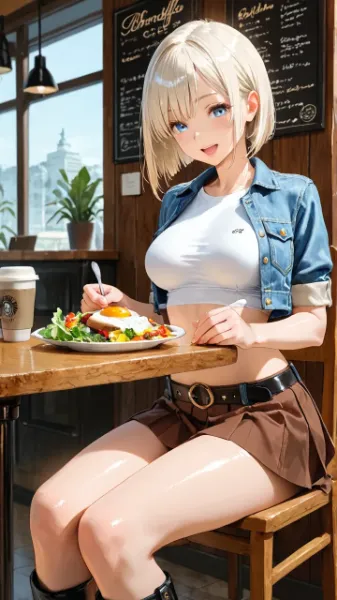 朝食サラダ