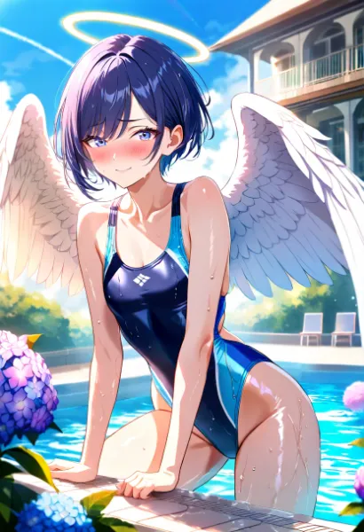 青空とボーイッシュ天使さん！