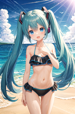 珊瑚の沙でできた砂浜