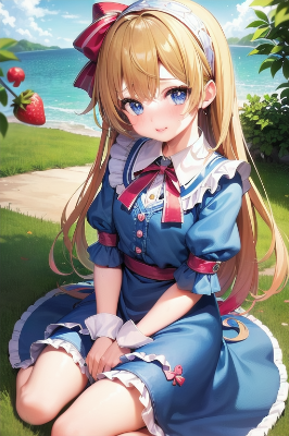 アリス風の女の子