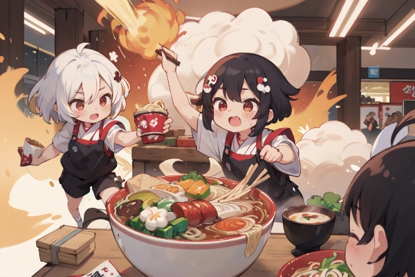 ラーメン争奪戦