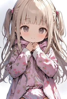 ピンクのジャンプスーツ