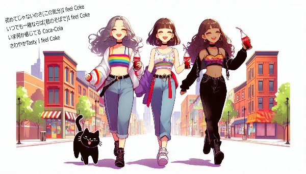 黒猫が歌うコーラの歌🎤