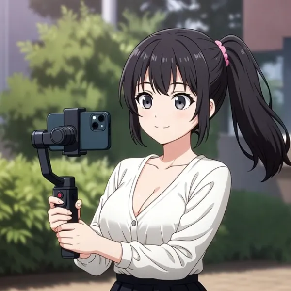 そんなに揺らすと（＾。＾；