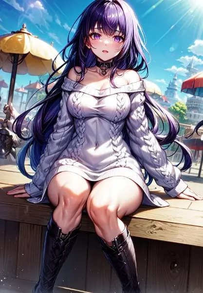 遊園地と雷電将軍