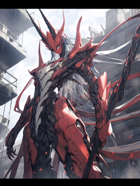 紅き女帝機械騎士