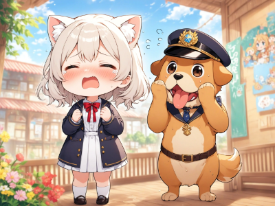 迷子の子猫ちゃん