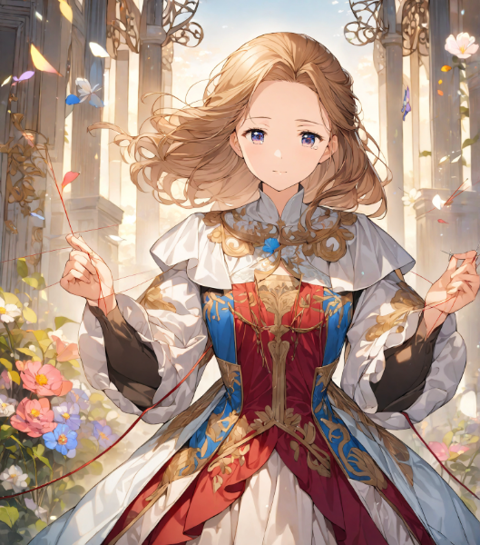 刺繍は貴族の嗜みです