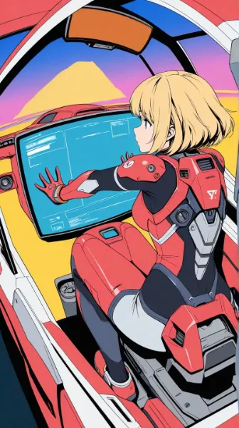 SFロボット 操縦席