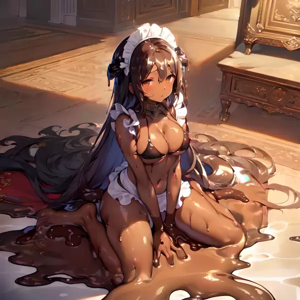 チョコレートスライムちゃん