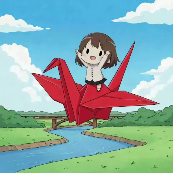 [動画] お題:折り鶴 企画参加動画