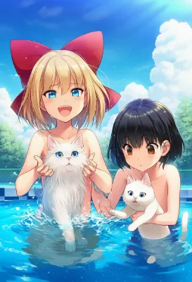 みずあそびしよ