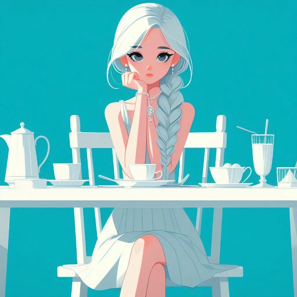 ティファニーブルーのカフェテラス