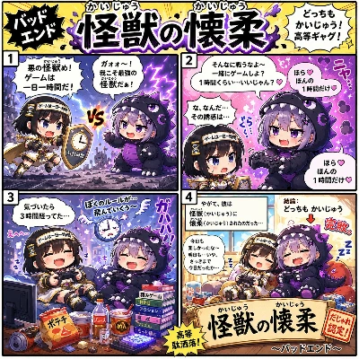 怪獣の懐柔