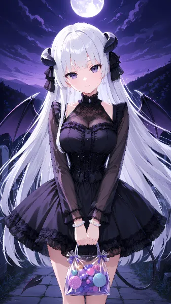 小悪魔のおすまし顔